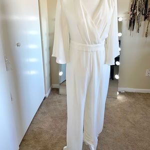 White jumpsuit